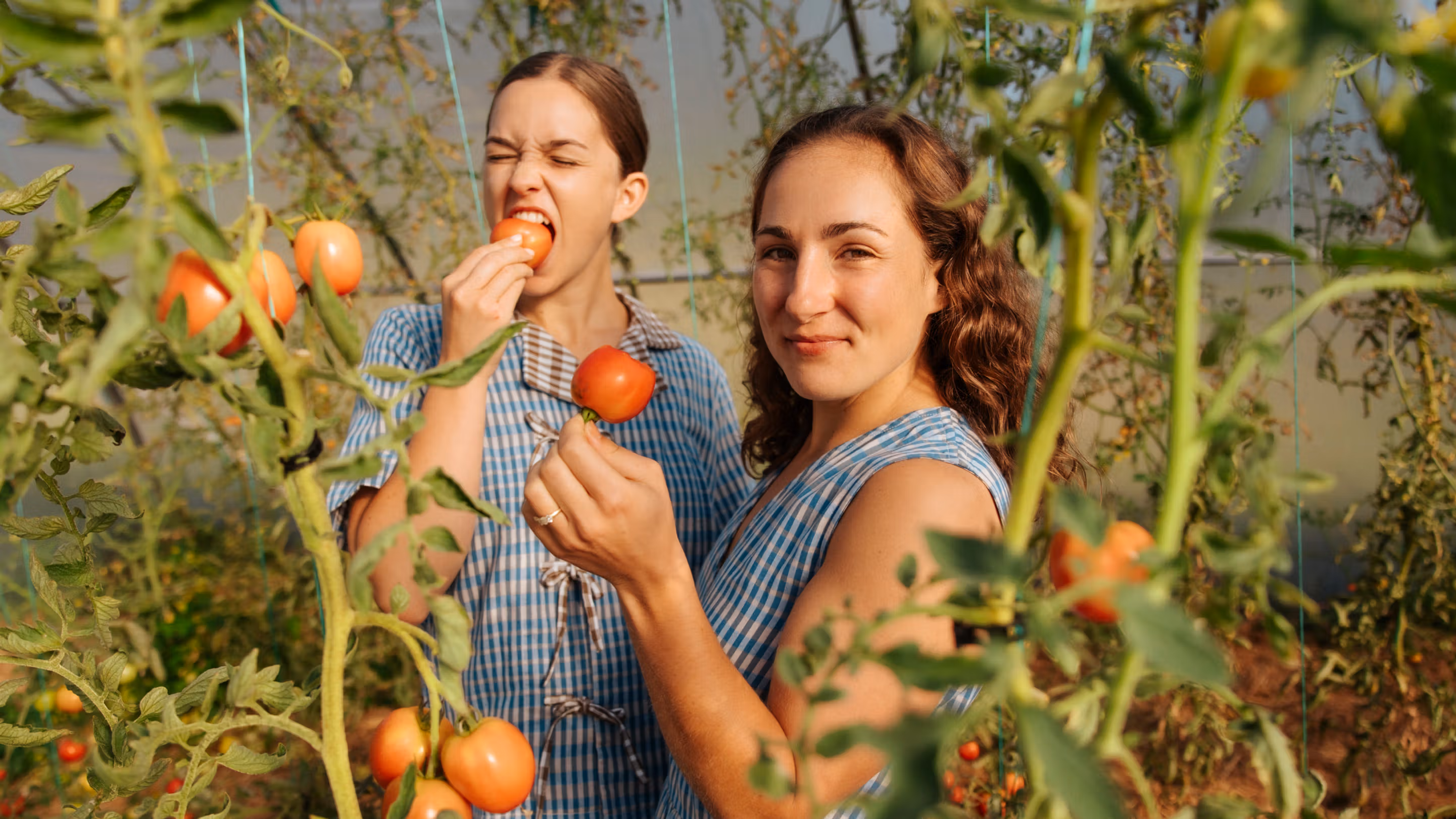 Two Raw Sisters app showcase displaying recipe cards and meal planning features